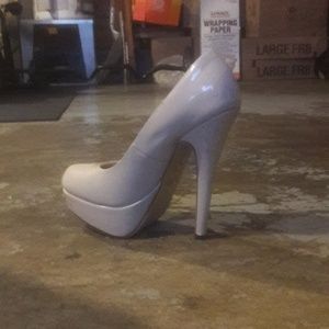 Forever 21 tan high heels